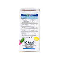 U.G.A. Nutraceuticals - VisionKids Blue Light - Suplemento alimenticio con luteína, zeaxantina, arándano negro y un complejo específico de vitaminas y minerales - Escudo para los ojos de los niños - Contra los daños de la luz azul - details 1