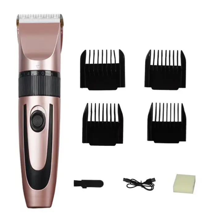 Cortapelos para hombres, cortapelos profesional recargable sin cable eléctrico de corte de pelo Set - 1