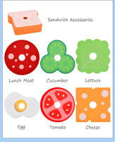 Juguetes Educativos De Madera Para Niños Juego De Cocina Pretendida Sándwich De Hamburguesa Simulación Juego De Alineación Montessori - details 4