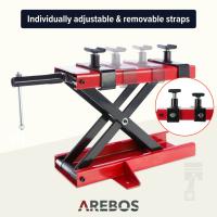 AREBOS Elevador para moto Plataforma elevadora para motocicletas Posicionador - details 9