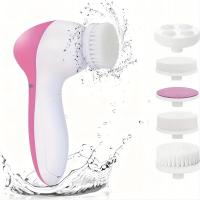 Limpieza Facial Eléctrica 5-en-1 Profunda Y Suave Para Piel Radiante Recargable Con Masaje Versátil Para Cuidado Diario - details 1