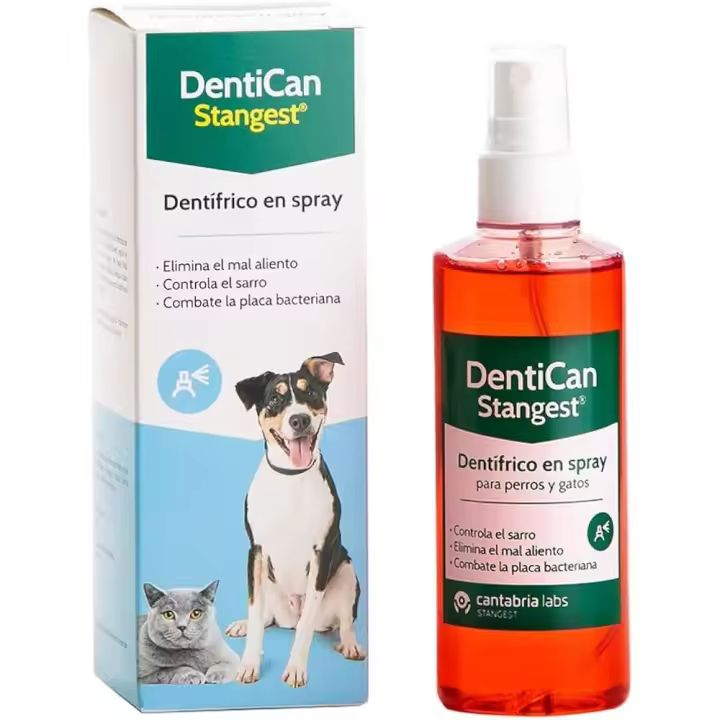 Laboratorio Stangest DENTICAN: Spray para Higiene Bucodental en Perros y Gatos - 1
