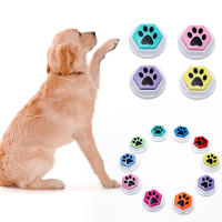 Juguete Interactivo Para Perros Con Botón Grabable De Sonido Patrón Hexagonal De Rastro De Mano Para Comunicación Y Entrenamiento - details 1
