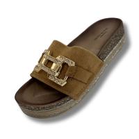 Sunsea Sandalia de Mujer cómodas bio suela de goma resistente a resbalones, zapatos de interior y exterior de cuero sintético - details 0