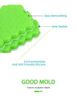 Molde De PP Para Hacer Lollipops Y Hielo Con Variedad De Usos Como Bandejas Para Helados O Tragos Congelados Herramientas De Cocina - details 26