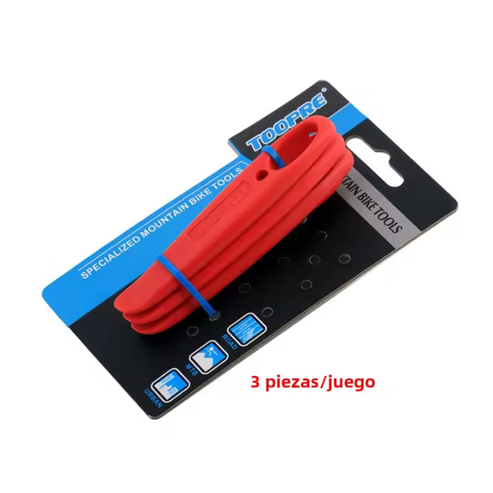 3Pcs Llave De Neumáticos De Bicicleta De Nylon De Alta Calidad Herramienta De Reparación De Ruedas MTB Llave De Apertura Y Remover - 1