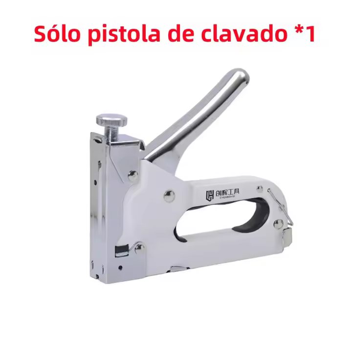 Clavadora Manual 3 En 1 Para Carpintería Y Muebles Industrial Clavadora De Madera Y Tapicería Máquina De Clavos Para DIY En Casa - 1