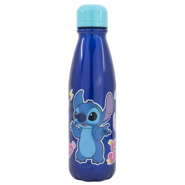 Botella Stitch Aluminio Sin BPA, Reutilizable, Con Boquilla + Cierre de Seguridad, 600 ml, Stor - Kiglam - 1