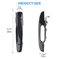 Manija De Puerta Exterior Cromada Para Sierra Yukon Cadillac Escalade Chevrolet Silverado Tahoe GMC 5960521 25960526 Pieza De Repuesto Para Automóvil - details 10