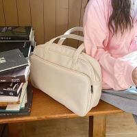 Bolso de viaje para mujer, de piel suave y gran capacidad, nuevo estilo 2022, bolso de hombro portátil, bolso de equipaje para viajes de negocios de corta distancia - details 1