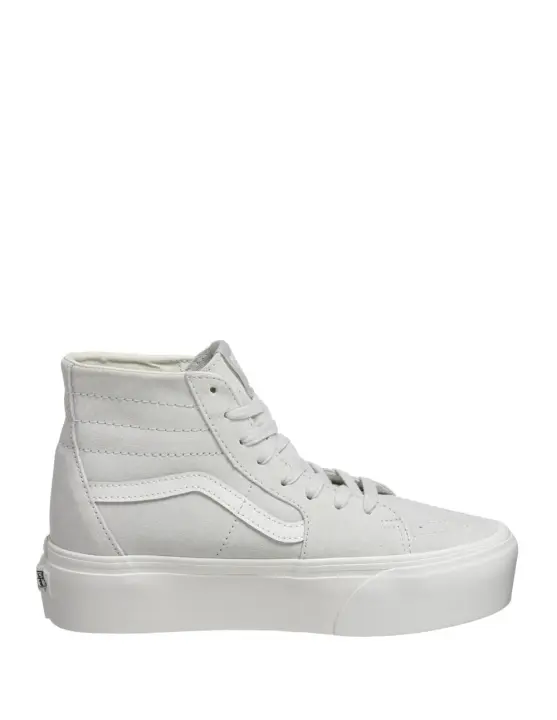 Vans Sk8 Hi Tapered Stackform Con Plataforma Grises Mujer - 1