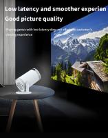 Mini proyector Bluetooth, compatible con proyector portátil, proyector de películas con pantalla de 130 pulgadas giratorio 180°, corrección trapezoidal automática, compatible con computadoras portátiles, PC y teléfonos inteligentes - details 4