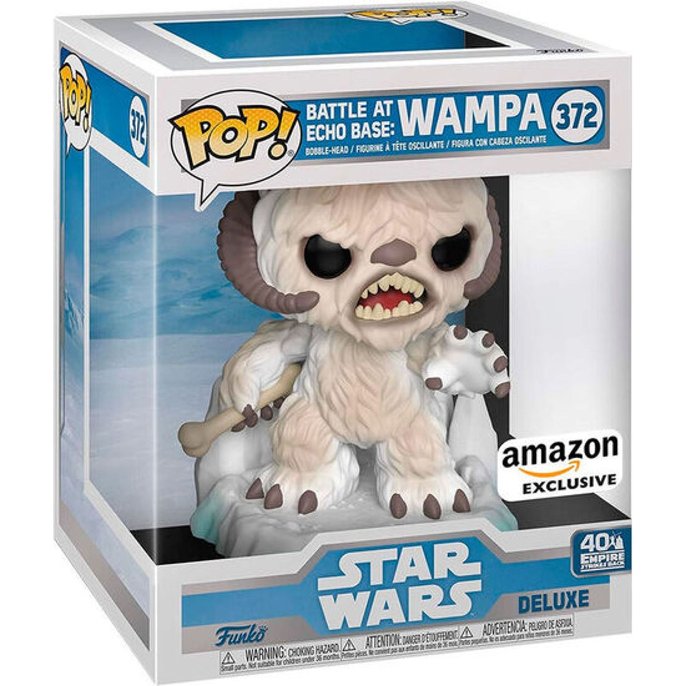 Funko - Figura Pop Deluxe Star Wars Wampa Exclusive - Funko Pop Coleccionable De Edición Limitada - Funko Pop Diseño Detallado Y Realista - Funko Pop Ideal Para Regalo - Funko Pop Gran Variedad De Personajes
