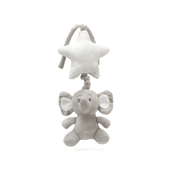 Kiokids Peluche Elefante Musical Para Cuna - 1
