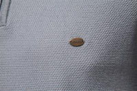 POLO de punto con solapa para hombre, versátil, Color sólido Simple, manga corta, talla europea, novedad de verano 2024 - details 11