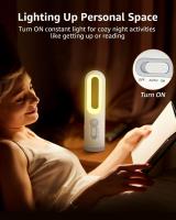 Sensor de Movimiento LED Noche Luz 2 en 1 in the interior portáthil with anocecier al amanécer sensor para dormitorio, baño, Lectura, camping - details 4