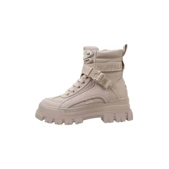 buffalo london ASPHA COM1 Bota Plataforma Mujer beige - 1