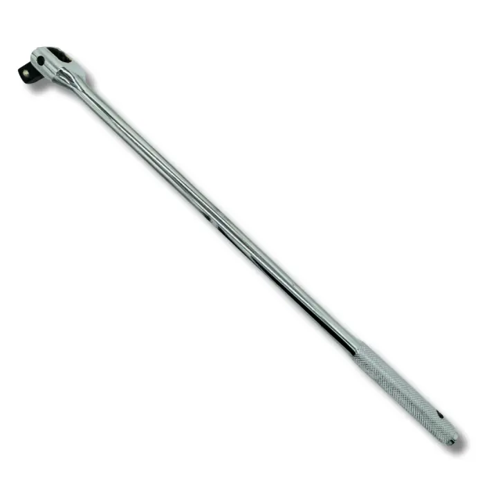 AC Tools Maneral 1/2 de 430mm de longitud articulado, fabricado en Cromo Vanadio de alta resistencia y bola retenedora en el acople. Alargo. Carraca. - 1