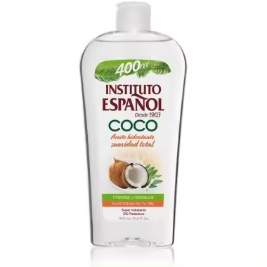 Aceite corporal de Coco Ánfora 400ml. Instituto Español - 1
