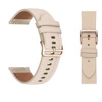 Correa De Reloj De Cuero Genuino 20mm Para Garmin Venu 2 plus SQ Vivoactive 3 3t Vivomove HR Reemplazo De Pulsera Para Reloj Inteligente - details 5
