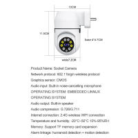 Cámara IP WiFi Tuya 1080P HD Inteligente Con Audio Bidireccional Visión Nocturna Y Detección De Movimiento Seguridad Para El Hogar Monitoreo Remoto a Través De La App Smart Life - details 6