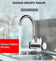 Grifo Eléctrico ZEXEF Calentamiento Instantáneo 3000W Rotación 360 Grados Doble Función Agua Caliente Y Fría Suministros Digitales Para Baño - details 22