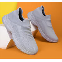 Zapatillas De Correr Para Mujer Transpirables Zapatos De Correr Slip on Casual Talla 35-44 Suela EVA Compra En Línea - details 8