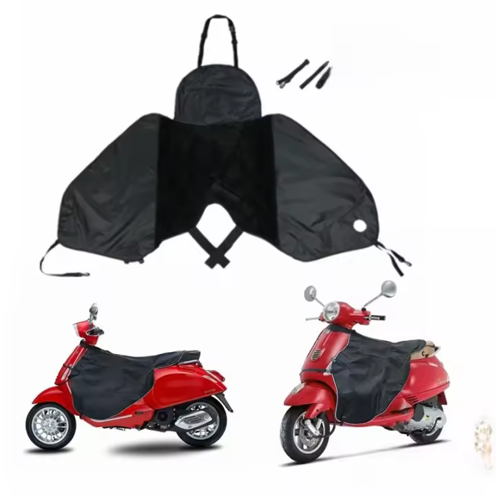Protector De Piernas Para Scooter Y Motocicleta Universal Resistente Al Viento Y Lluvia Calentador Para Coches Eléctricos - 1
