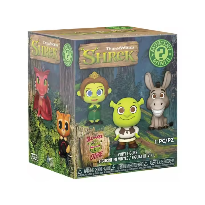 FUNKO MYSTERY MINI - SHREK, 81177, TIENDA CON LICENCIA OFICIAL, 1 UNIDAD AL AZAR - 1