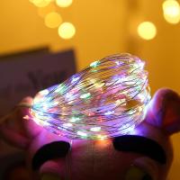 Luces De Garlandas LED Multicolor Para Fiestas Y Bodas Decoración De Cumpleaños DIY Regalo Para Madre's Day Fuente De Energía Almacenada En Batería Forma De Aves De Fuego - details 4