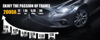VTOMAN V6 PRO Arrancador de Coche de 2000A, con Luz LED, Carga Rápida, para Motores de Gas de hasta 7.0L y Diésel de 5.0L - details 7