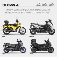 Bolsa De Tanque Universal Para Motocicleta Yamaha X-Max T-MAX N-MAX C400X GT C650GT Bolsa De Almacenamiento Y Herramientas Bolsa De Sillín Trasero De Alta Densidad Poliéster 900D - details 10