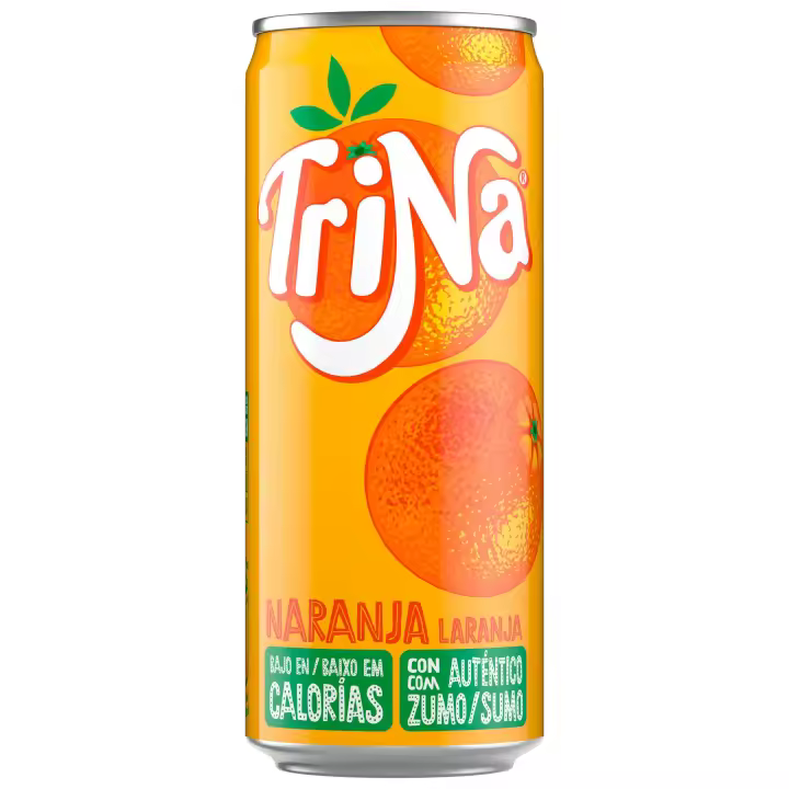 Caja 24 unidades Trina Naranja lata 33cl - 1