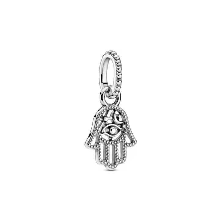 Colgante Pandora de plata de ley HAMSA Mano de Fátima 799144C00 PANDORA Raíz Joyas de Plata Joyas Pandora MUJER inicio Charm Pandora Mujer Pandora Original - 1