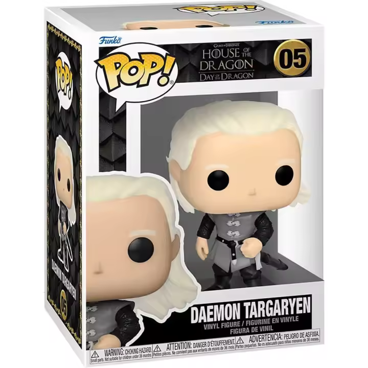 Funko Pop! Figura De Daemon Targaryen De La Casa Del Dragón Juego De Tronos - 1