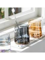 Taza De Vidrio Unipersonal De 270ml Estilo Nórdico Multifuncional Resistente Al Calor Para Agua Leche Café Ideal Para Bar - details 5