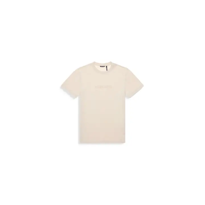 CAMISETA REGULAR FIT CON ESTAMPADO DE LOGOTIPO EN ESPUMA - 1