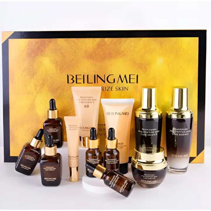 KIT RUTINA COREANA -12 productos, para un completo cuidado y Tratamiento Facial de cosmetica coreana, cosmetica facial para todo tipo de pieles rutina facial. Fórmulas Coreanas cargadas de ingredientes activos. - 1