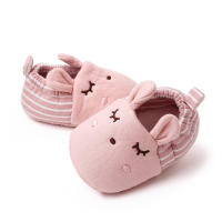 Zapatillas De Algodón Suave Para Bebés Niños Y Niñas Con Diseño De Animales Y Orejas Colores Variados Tallas 11CM/12CM/13CM - details 12