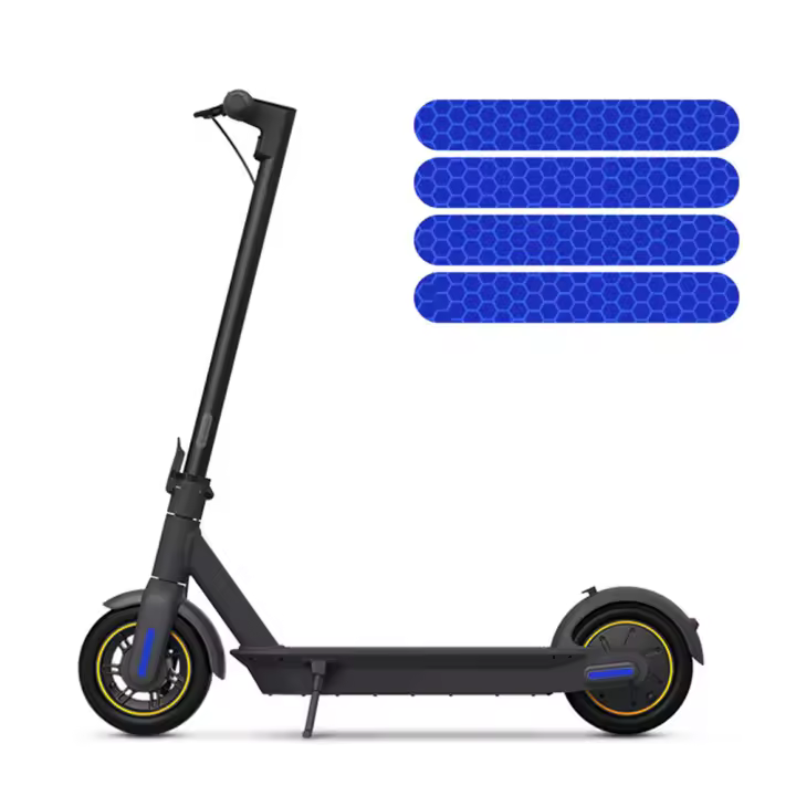 Pegatinas Reflectorizantes Anti-Cursor Para Patinete Eléctrico Set De 1 Pieza Para Ninebot Max G30 / ES Serie Resistente Al Agua Y Brillante - 1