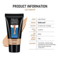 Crema para piernas, crema para piernas, cubierta de cicatrices en piernas y cuerpos, maquillaje impermeable, color de piel uniforme, crema para piernas negras, maquillaje para piernas impermeable y sin transferencia(3pcs) - details 8
