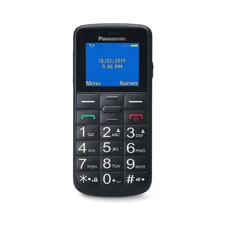 Teléfono Móvil Panasonic Kx-Tu110Exb Para Personas Mayores Negro - 1