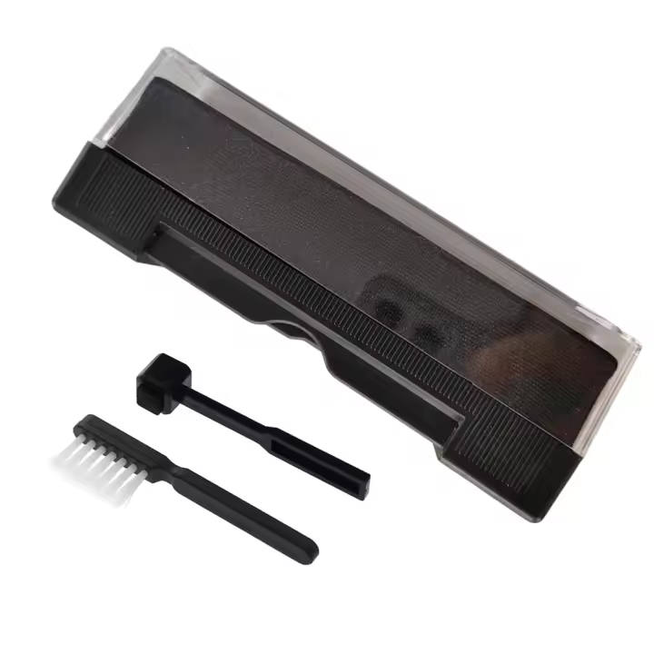 Kit De Limpieza Para Discos De Vinilo 3 Pcs Con Cepillo De Limpieza Y Eliminador De Polvo Para Juguetes Musicales Kit De Limpieza Para Reproductor De Discos - 1