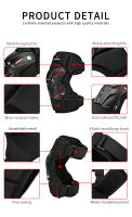 Chaleco De Protección Para Moto WOSAWE Deporte Armadura Protectora Con Soporte Corporal Manguito Guardia Motocross Protección Torácica Y Ski Material ABS Y EVA - details 24