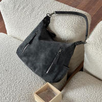 Bolso Lateral De Cuero Diseñador Para Mujer Bolso De Hombro Retro Capacidad Grande Bolso De Mano Casual Para Damas - details 21