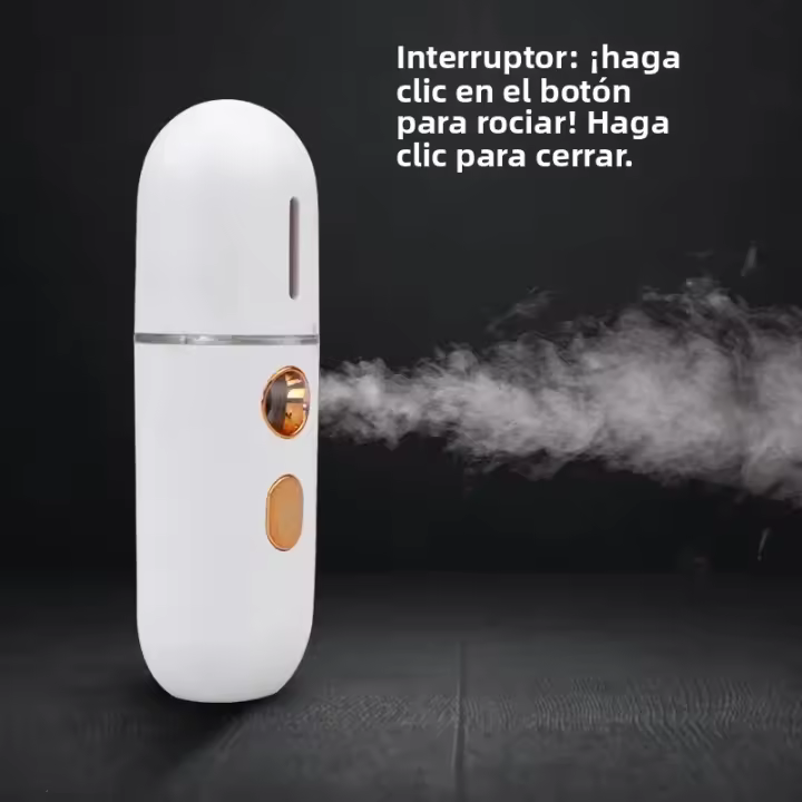Mini Humidificador Portátil Nano Mister Device De Hierbas Para La Cara Apparatus De Spraying Hidratante Recargable Herramienta De Belleza - 1
