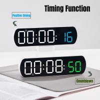 Reloj De Mesa Con Control Por Voz Y Alarma Dual Temporizador Digital LED En Modo Nocturno 12/24H Reloj De Pared Para El Hogar - details 4