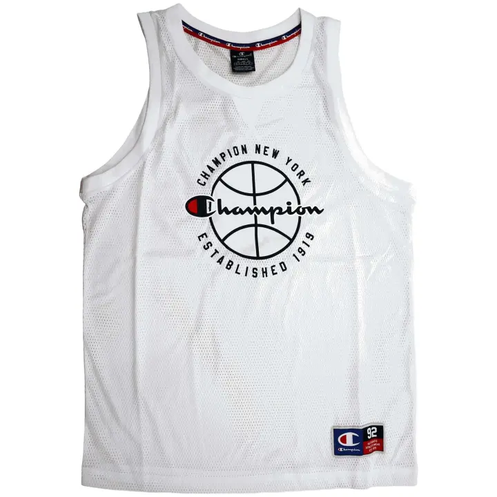 Camisetas marca Champion modelo 219796-Ww033 para hombre en color blanco - 1