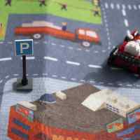 Banner - Señal trafico parking juguetes construccion