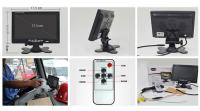 Monitor De Coche 7 Pulgadas Pantalla TFT LCD 1024X600 Para Cámara De Retrovisora Seguridad Doméstica CCTV 12V/24V Instalación En Dash - details 5